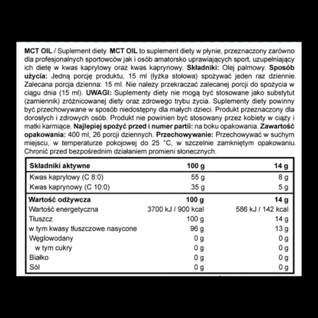 ProActive MCT OIL Olej 400ml