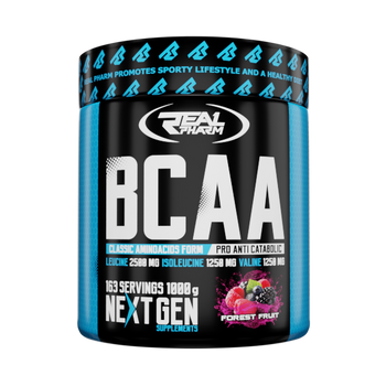 Real Pharm BCAA instant Aminokwasy 1000g LEMON