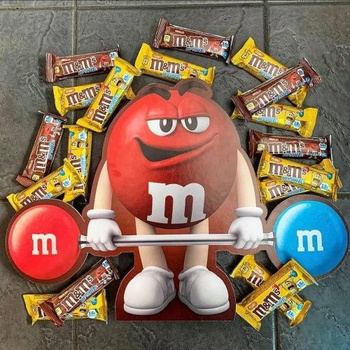 Mars M&M Protein Bar 51g Chocolate M&M