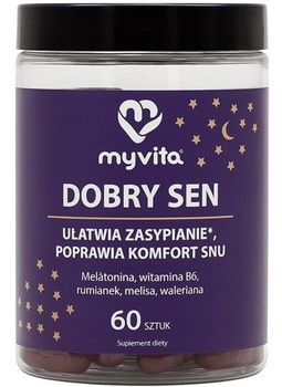 MyVita Żelki naturalne Dobry Sen 60szt