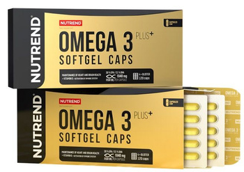 Nutrend Omega 3 Plus Softgel Caps 120 caps