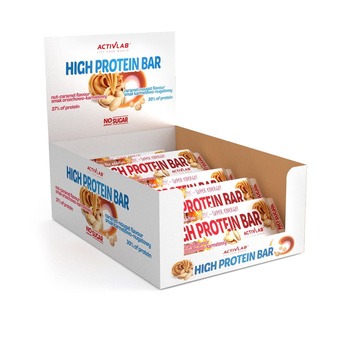 Activlab High Protein Bar 49g Arachidowo - Karmelowy