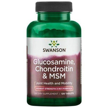 Swanson Glucosamine, Chondroitin, MSM 120tab.