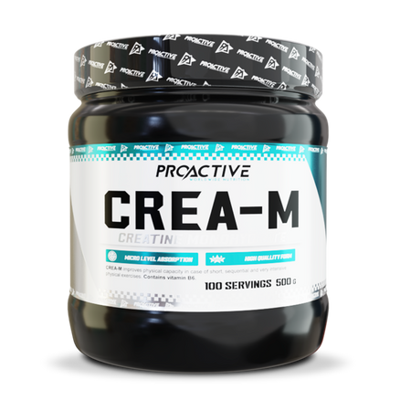 ProActive Crea M Monohydrat kreatyny Creatine monohydrate 500g GRAPE