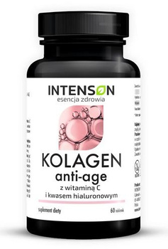 Intenson - Kolagen + Hialuron + wit. C 60tab