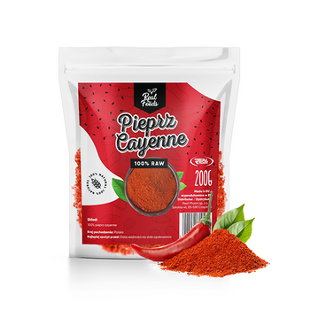 Real Foods - Pieprz Cayenne 200g