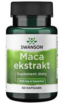 Swanson Maca 500mg 100 kaps