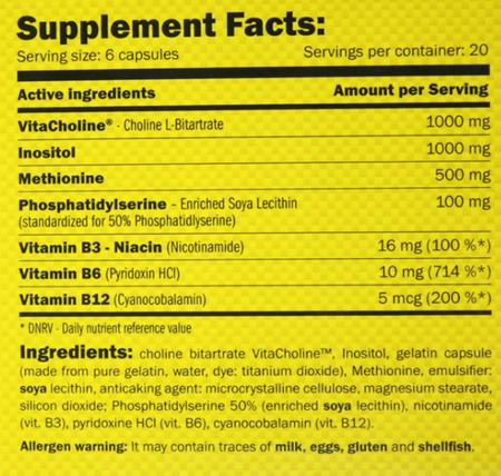 Amix Pro Lipidrol Fat Burner Plus 120 caps BOX