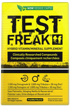 Pharma Freak Test Freak 120 caps