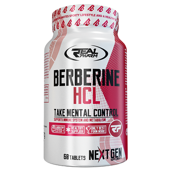 Real Pharm - Berberine Berberyna HCL 60tab