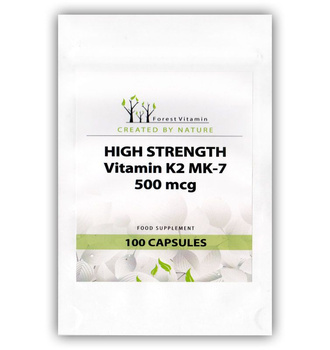 FOREST Vitamin K2 MK7 500mg - 100tabl