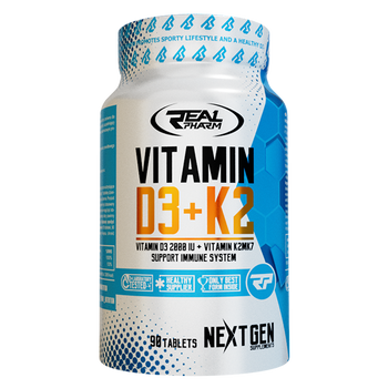 Real Pharm WITAMINA D3 + K2  90 tabs