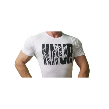 Real Wear T-Shirt Koszulka biała "Knur"