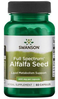Swanson Alfalfa 400mg 60kaps