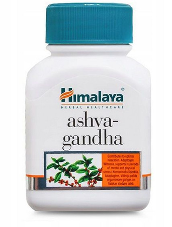 Himalaya Herbals Ashwagandha 60 caps.