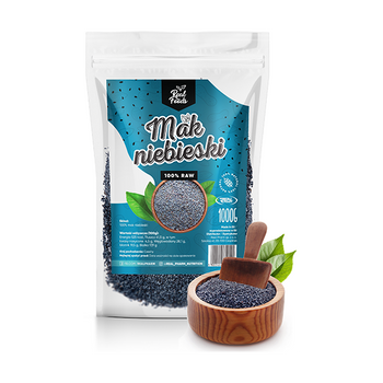 Real Foods - Mak Niebieski 1000g