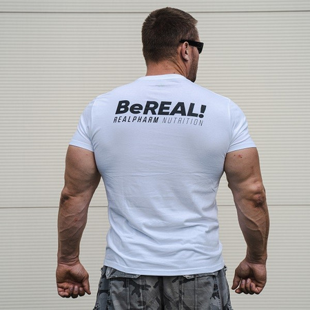 Real Pharm T-shirt WHITE MORO XXL