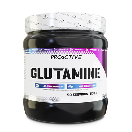ProActive Glutamine Glutamina 500g GRAPE