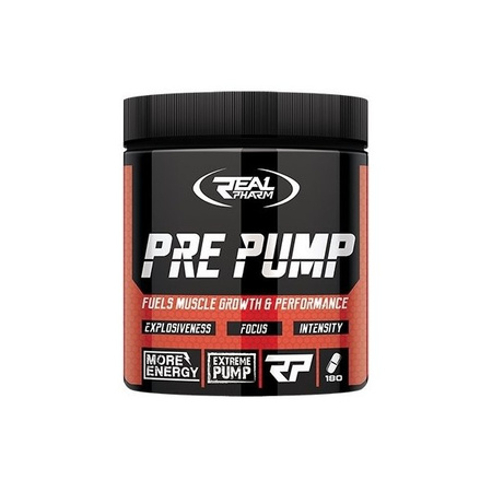 Real Pharm PRE PUMP Przedtreningówka 180 tabs