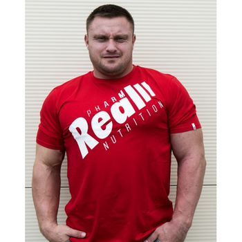 TSHIRT SZTANGA CZERWONY
