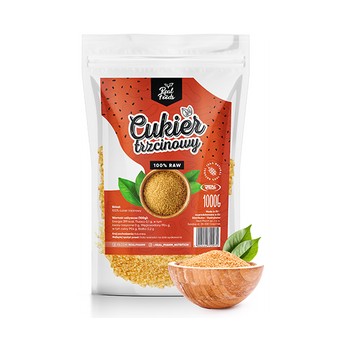 Real Foods - Cukier Trzcinowy 1000g