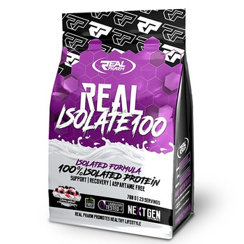 Real Pharm Real Isolate 100 Izolat Białka - 700g Czekolada