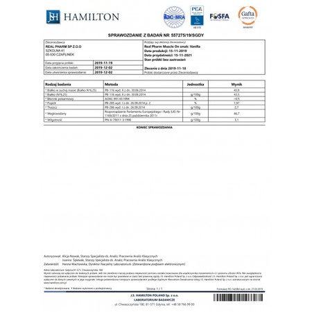 Real Pharm Muscle ON Gainer 2270g Chocolate