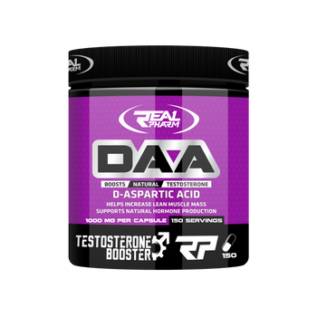 Real Pharm DAA Kwas D-asparaginowy 150 caps