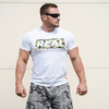 Real Pharm T-shirt WHITE MORO XXL
