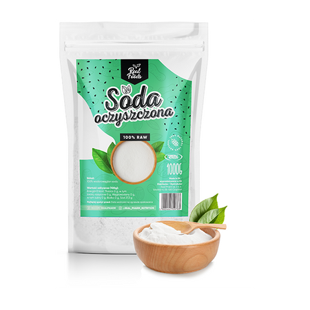 Real Foods - Soda Oczyszczona 1000g