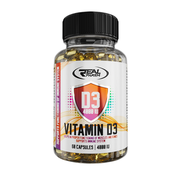 REAL PHARM D3 4000 WITAMINA D3 60KAPS