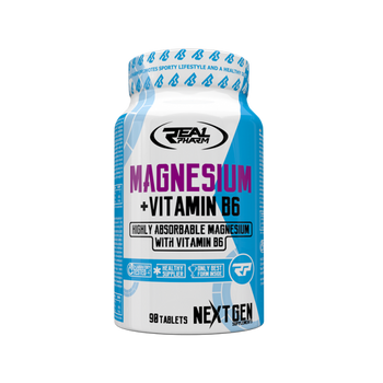 Real Pharm Magnesium + B6 Magnez 90 tabs