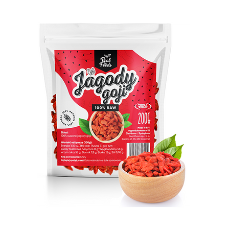 Real Foods - Jagody goji 200g