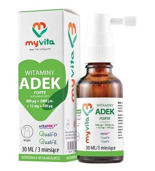 MyVita Krople ADEK Forte 30ml