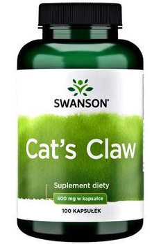 Swanson Cat's Claw 500mg 100kaps