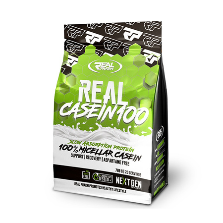 Real Pharm Real Casein 100 Białko Kazeina 700g Vanilia Berry
