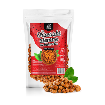 Real Foods - Orzeszki w karmelu 1000g