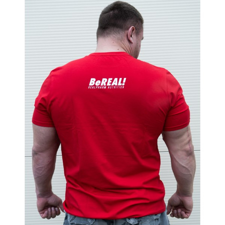TSHIRT SZTANGA CZERWONY