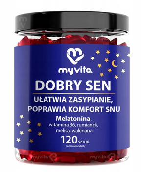 MyVita Żelki naturalne Dobry Sen 120szt