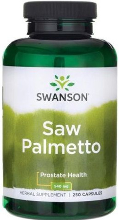 Swanson Saw Palmetto 540mg 100 kap