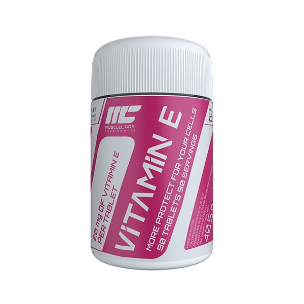 Muscle Care Vitamine E 90tabs