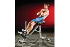 Ćwiczenia na mięśnie brzucha- Rzymskie krzesełko